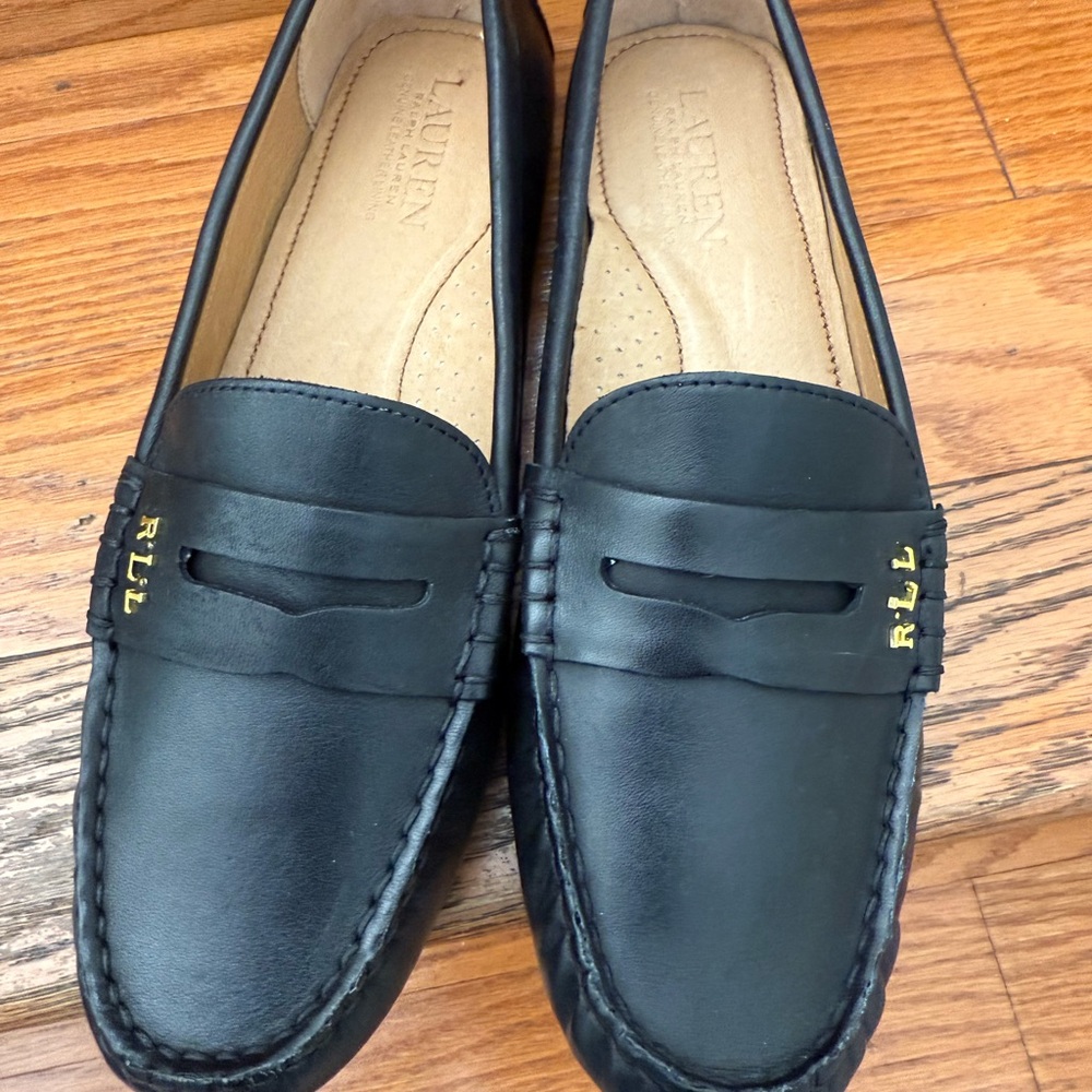 NWOT Ralph Lauren ( Lauren) “Belen” Calfskin Loafer